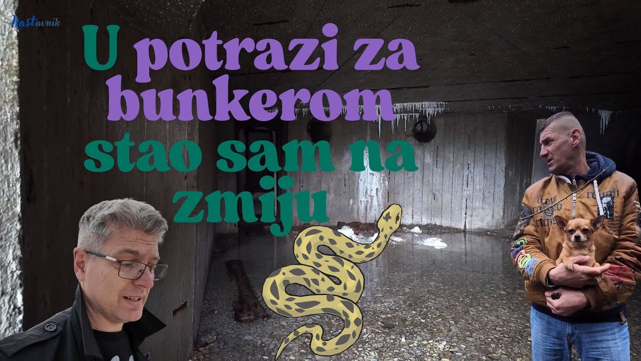JOŠ JEDAN JNA BUNKER, NASTAVNIK STAO NA ZMIJU