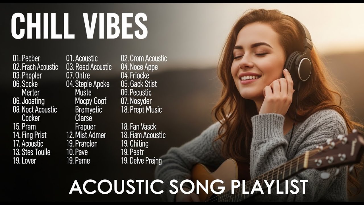 Calm Chill Acoustic Love Songs for Relax Vol 【2029】