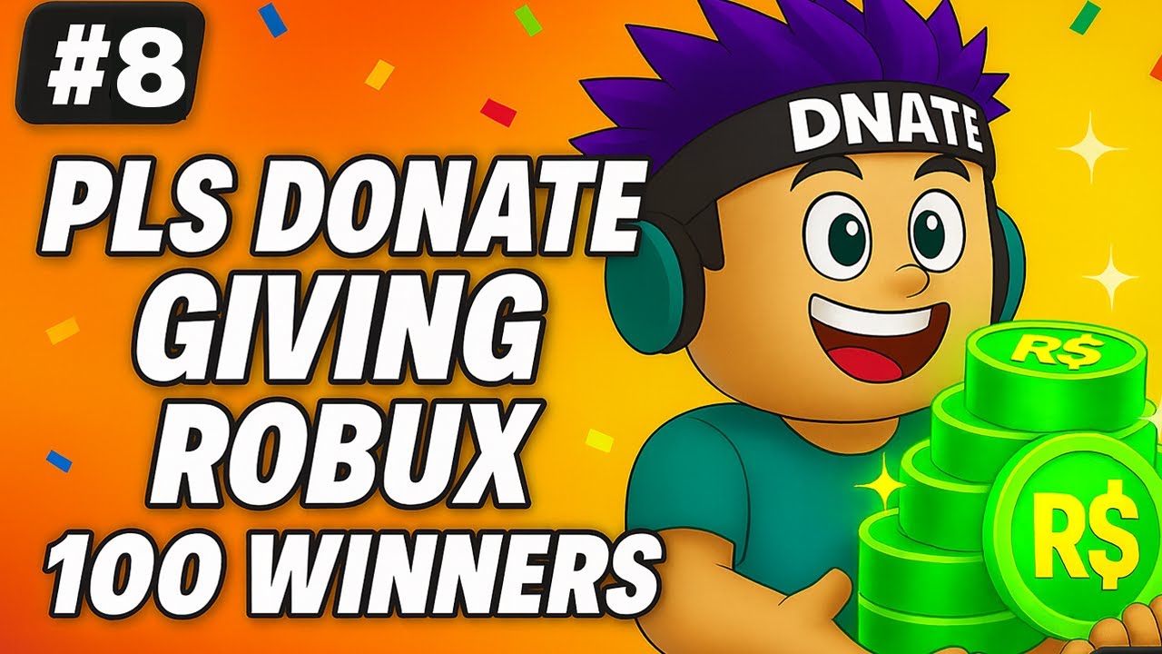 FREE ROBUX Challenge #8 &ndash; Only 100 Winners! DONATING FREE ROBUX LIKE PLS DONATE