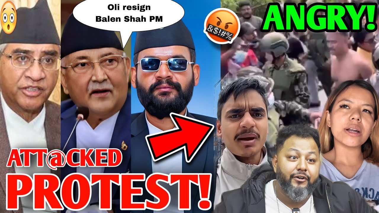 Huge Protest!! Big influencers VERY ANGRY..😡 Kp oli resign | sajan Shrestha,ratan karki,Czzling