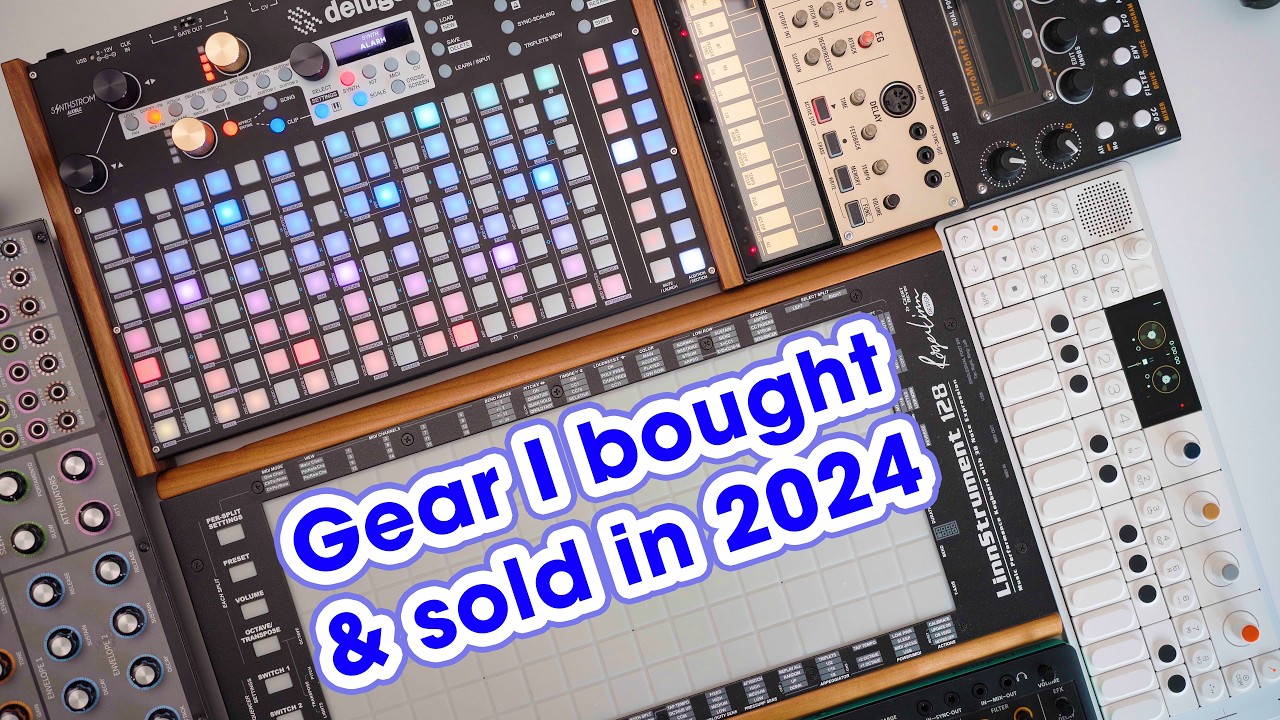 Synth gear I Bought & Sold in 2024