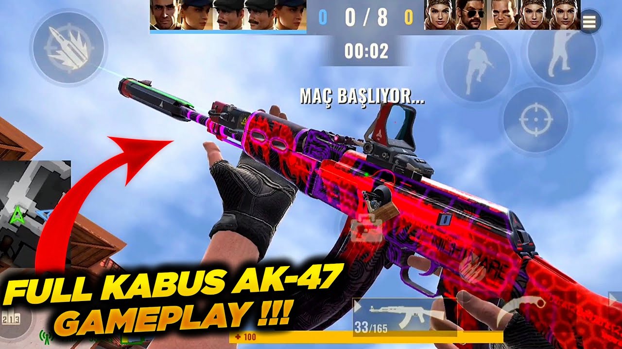 FULL KABUS AK-47 GAMEPLAY ! OYUNUN EN GÜZEL SETİ | ZULA MOBİLE