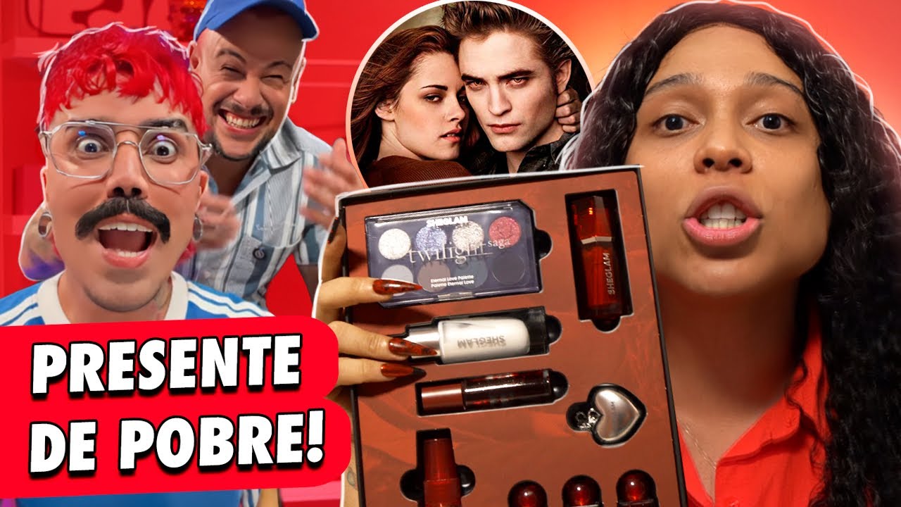 The Twilight Saga coleção da SHEGLAM (o presente caricato do Edu e Fih) | BLOGUEIRINHA