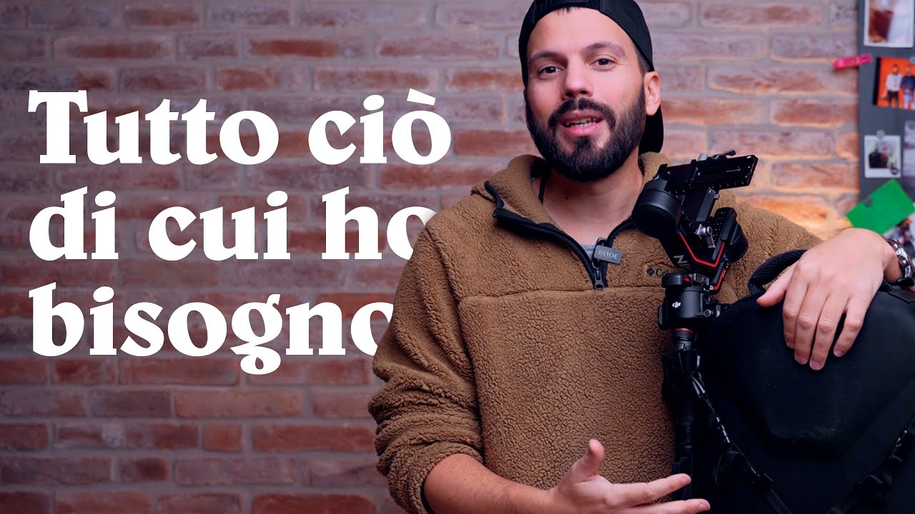 Cosa c'è nel mio zaino fotografico? Scopri la mia attrezzatura essenziale per fotografie e video!
