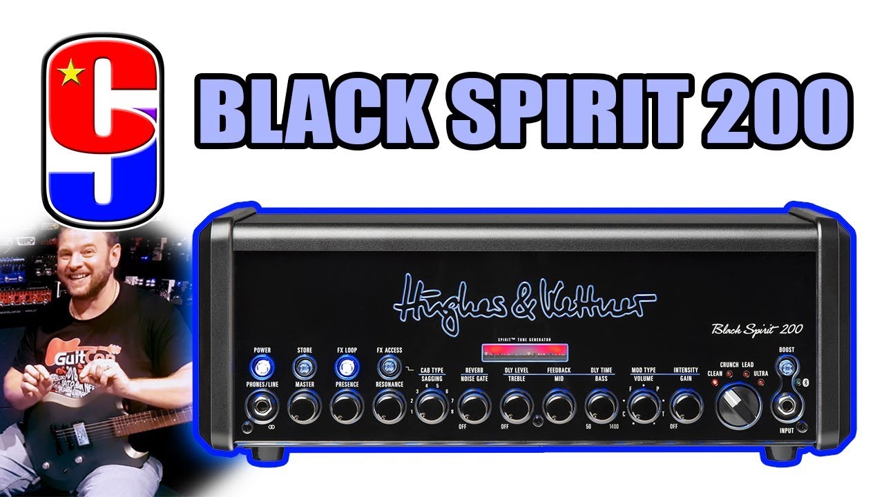 Hughes & Kettner Black Spirit 200 (complete spec with my buddy Rich) | Guitcon 2018