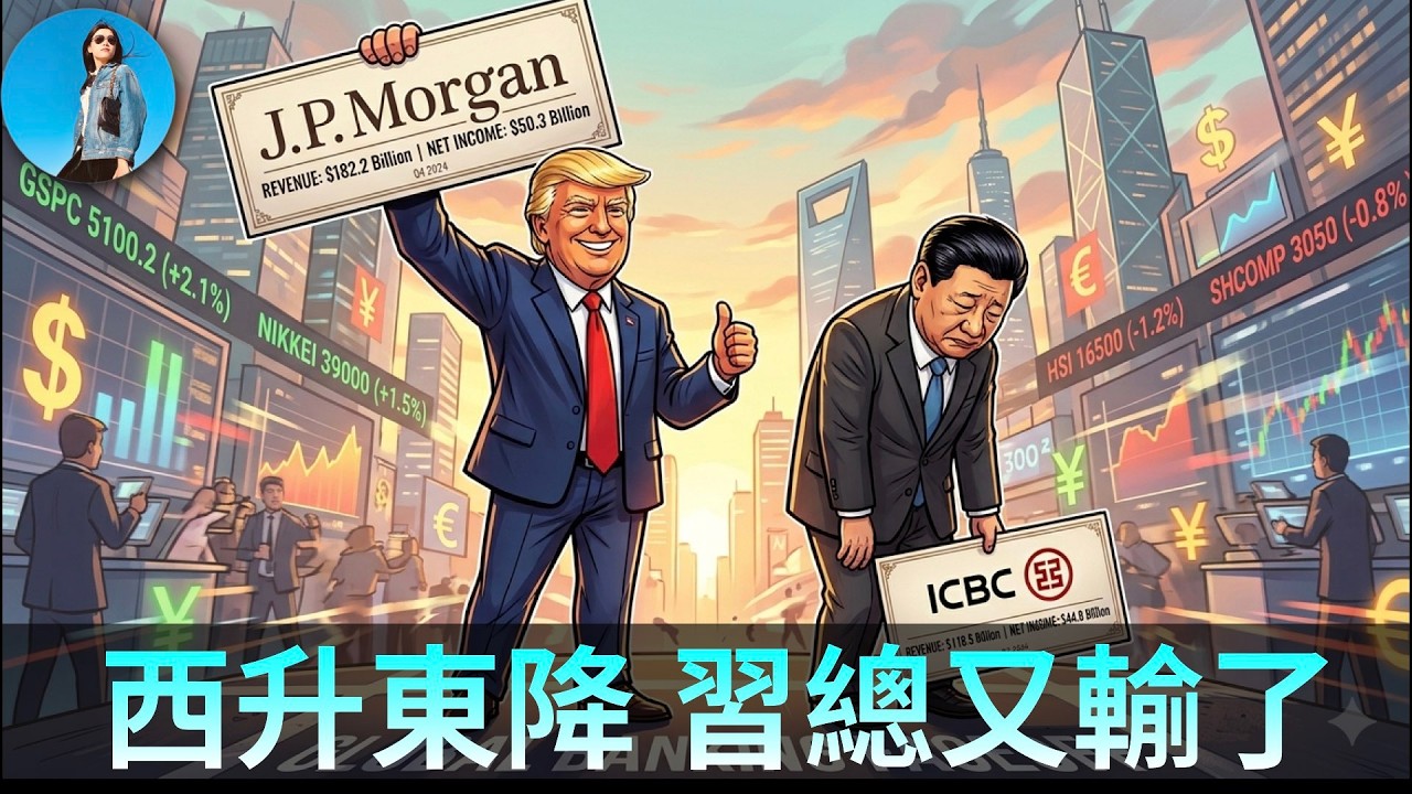 🔴【每日要聞】美國經濟又贏了中國，銀行財報集體亮眼！習近平親口否認向伊朗提供武器！川普打造億萬富翁經濟執政團！｜小翠時政財經 20260415