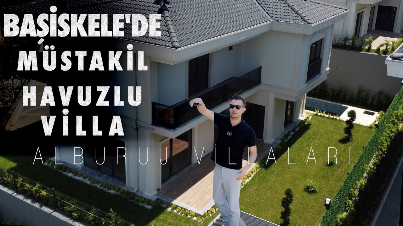 BAŞİSKLE'DE SİTE İÇERİSİNDE MÜSTAKİL HAVUZLU VİLLA GEZİSİ YAPTIK. KOCAELİ