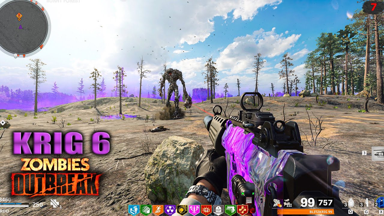 COD: Cold War Zombies | Solo Outbreak Full Gameplay With KRIG 6🔥 (No Commentary)