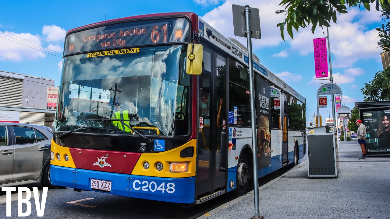 SEQ, AU: 61 IB: Ashgrove (Stewart Rd) to Cooparoo Square (Old Cleveland Rd) - Maroon CityGlider