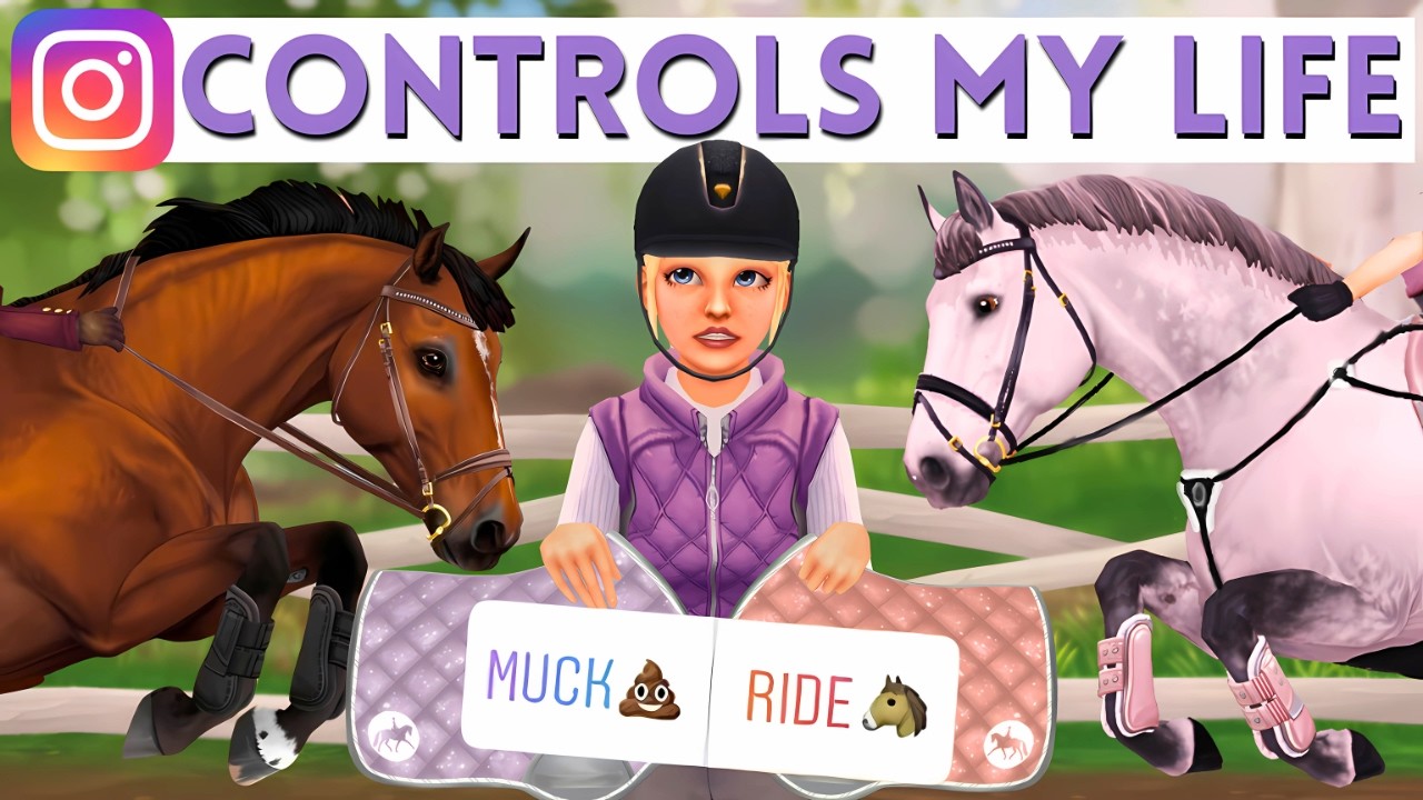 Instagram контролирует мою конную жизнь 24 часа! | Реалистичная ролевая игра Star Stable