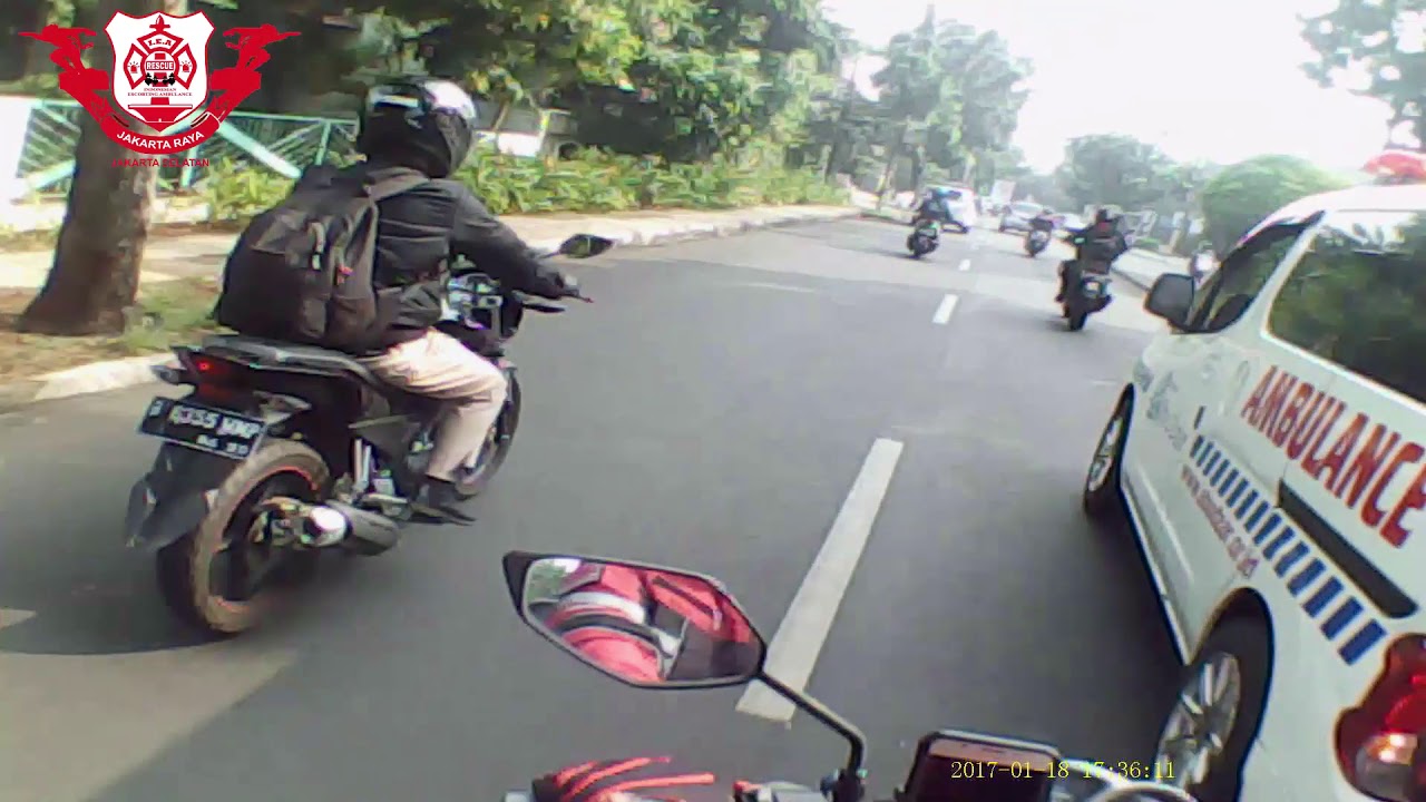 Escorting Ambulance Abu Dzar | Bintaro Menuju Rumah Sakit Pusat Pertamina (RSPP) | Escort Vlog #2