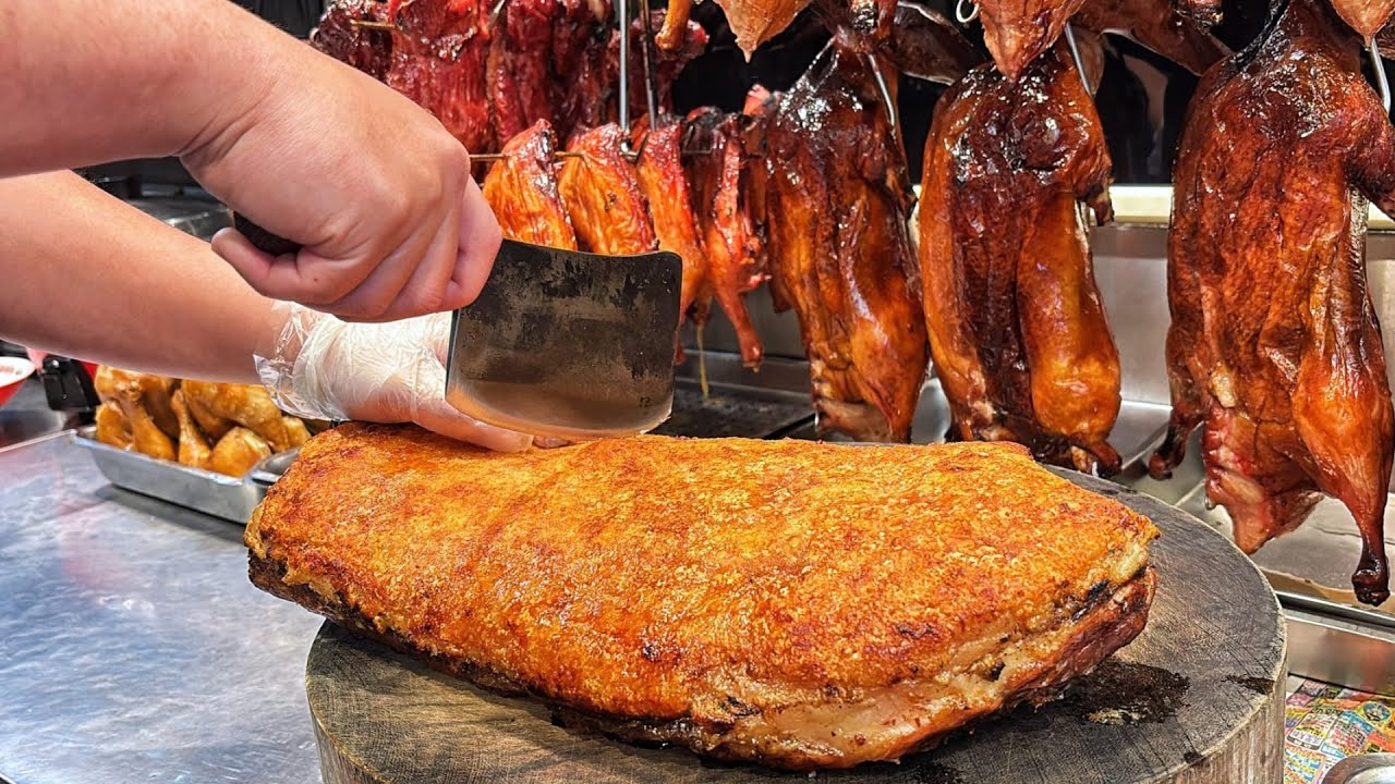 新店最強燒臘！脆皮燒肉、燒鴨、油雞腿、叉燒製作【高記燒臘廚房】