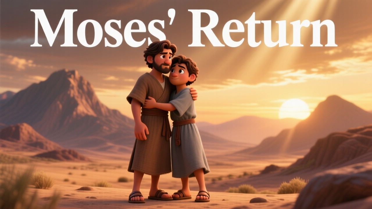 Moses returns to Egypt (Moses Story Part 5)