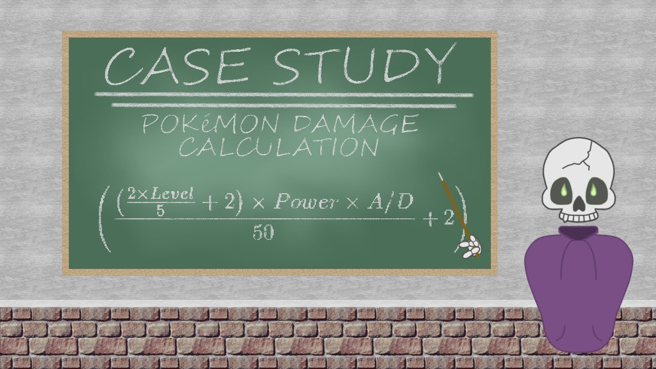 Pokémon Damage Calculation - Case Study