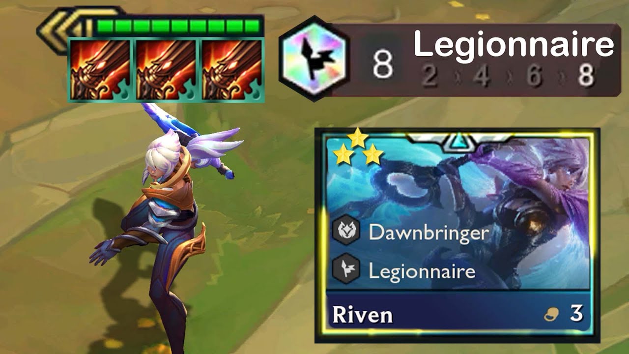 ADC Riven!! | 3 RFC & 8 Legionnaire | RapidFire Cannon