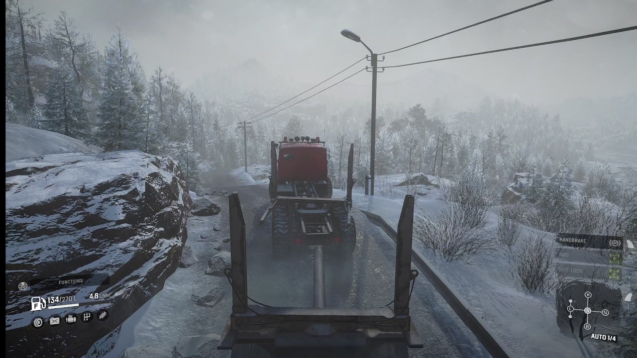 SnowRunner - R07E51 - Preparations for logging in Chernokamensk