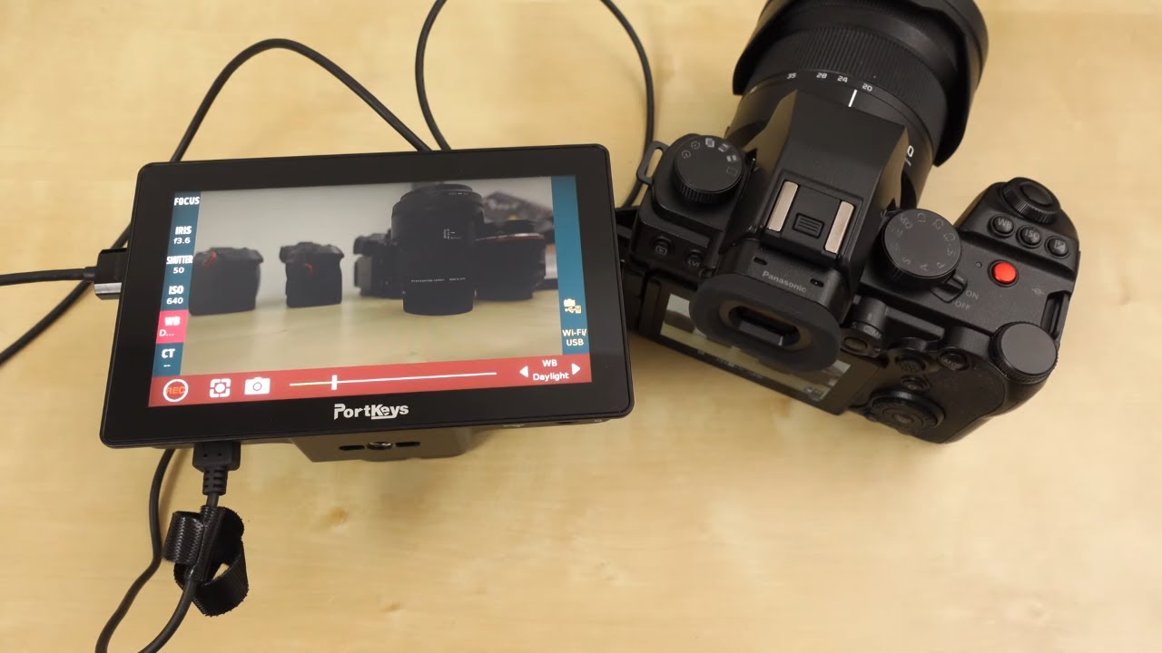 Portkeys LH5P II | Panasonic BGH1, GH6, S5 IIX | Using a Monitor to Control Focus & Exposure