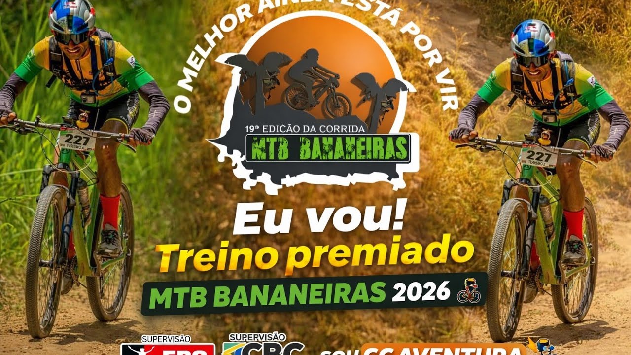 Bastidores do treino Premium mtb Bananeiras pb2026