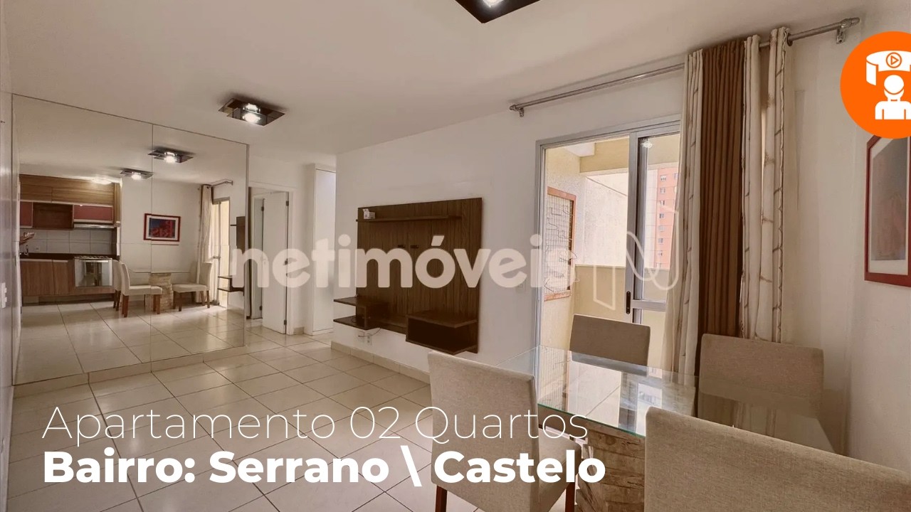 VENDA: APARTAMENTO 03 QUARTOS - SERRANO/ CASTELO - BH/ MG (CÓDIGO: 630359)