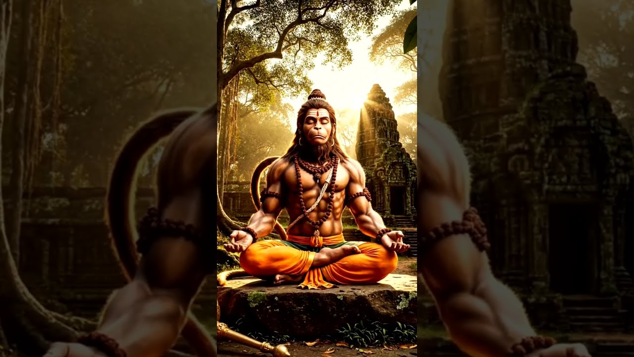 JAI SHRI RAM JAI HANUMAN (Official Visualizer) 🚩 | Epic Devotional Music | @BhaktiSongs