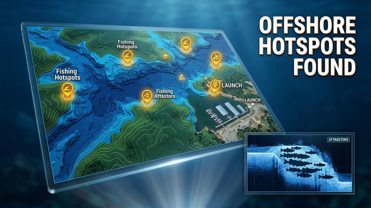 Lake Dardanelle Fishing Breakdown 2024: Best Spots, Ledges, Attractors | Offshore Hotspots