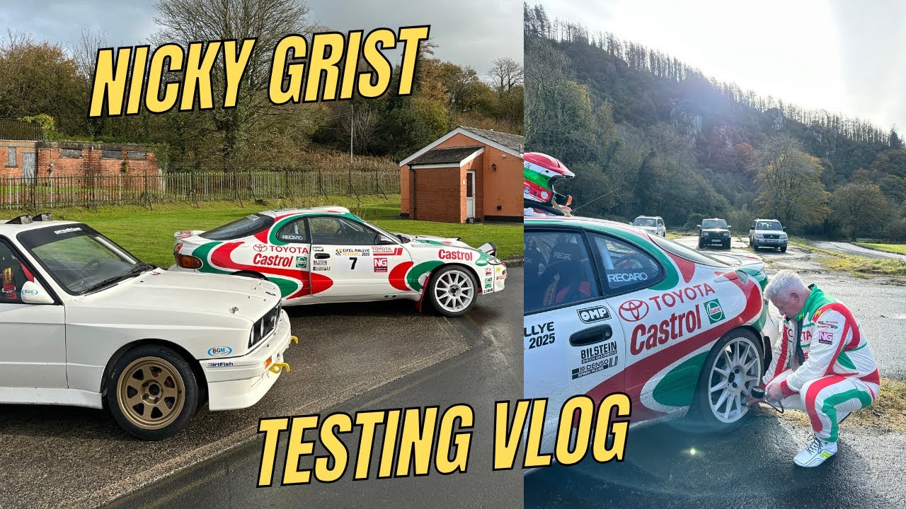 Ники Грист тестирует Toyota Celica ST185 | VLOG