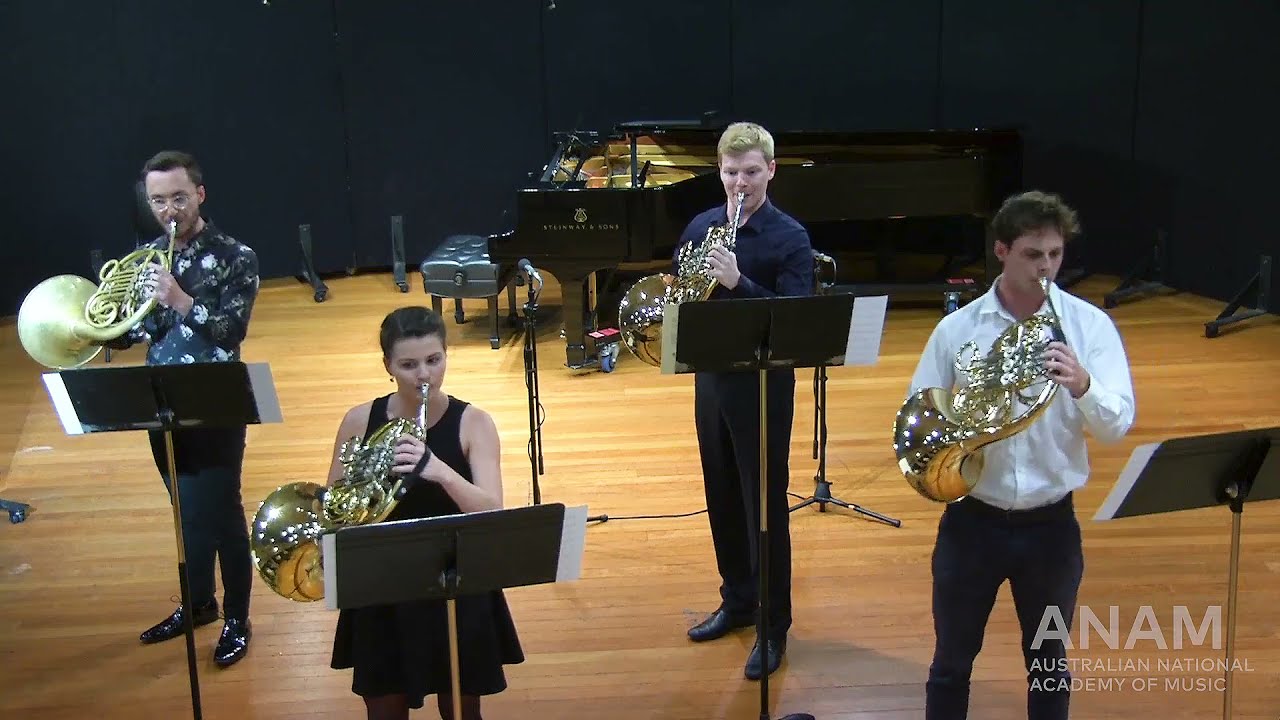 MENDELSSOHN The Hebrides Overture op. 26 for horn quartet | feat. Claudia Leggett, QLD (horn)