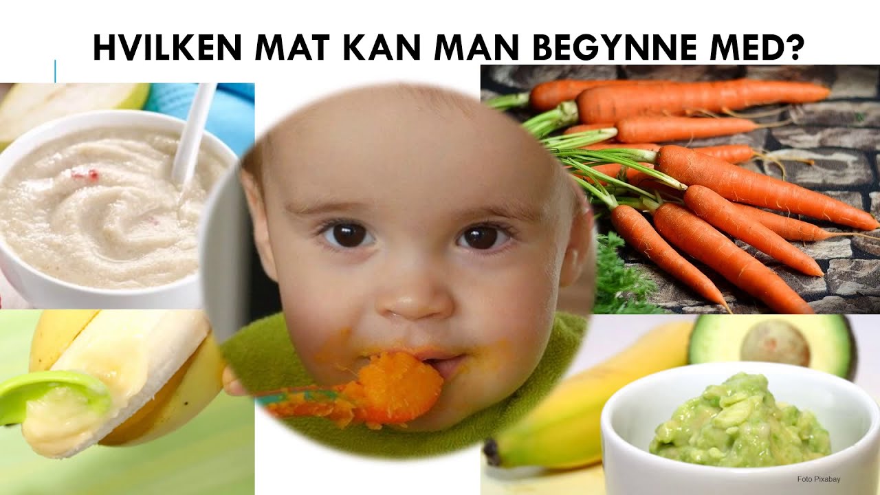 MATVIDEO - Hvordan lære spedbarn å spise?
