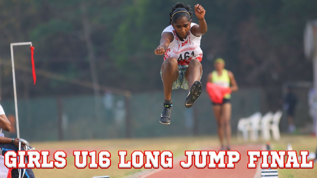 Long Jump Girls U16 Final 32nd South Zone National Junior Athletics Championship 2021
