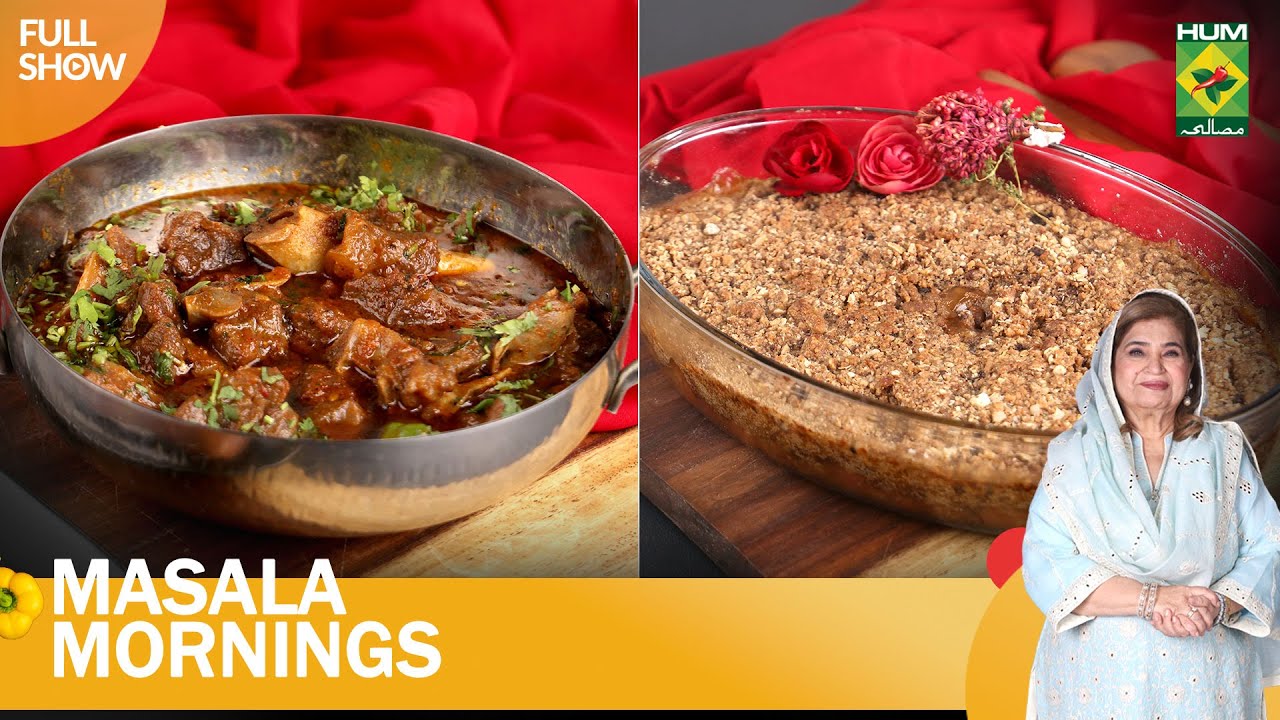 Cherry Crumbled & Charsi Karahi | Masala Morning | Shireen Anwar | 4 Sep 2023 | MasalaTv