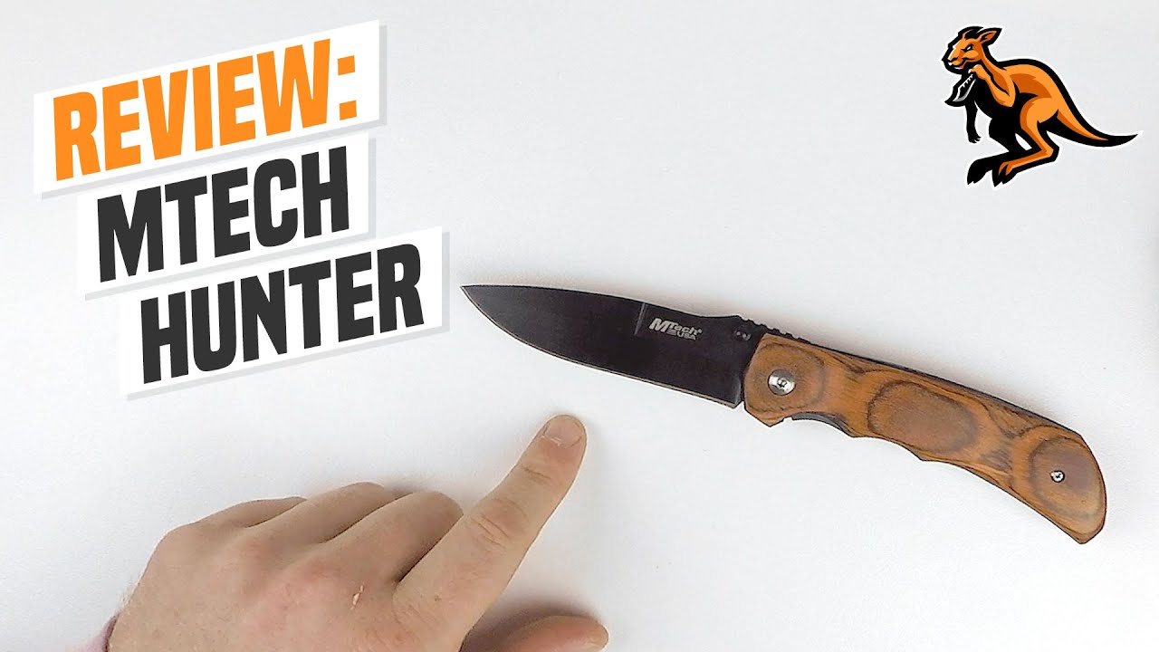 REVIEW: MTech Hunter Linerlock Folding Knife - Extac Australia