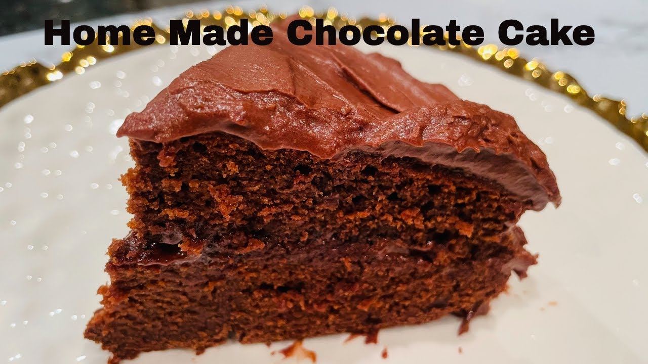How to make the easy and delicious chocolate cake at home