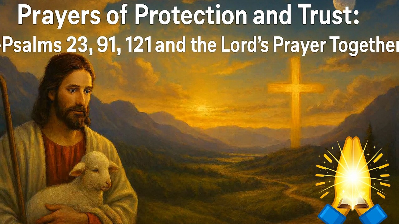 Prayers of Protection and Trust: Psalms 23, 91, 121 and the Lord's Prayer Together