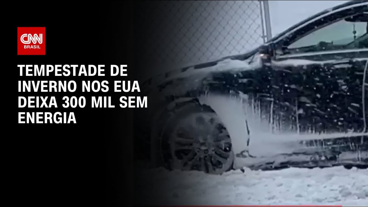 Tempestade de inverno nos EUA deixa 300 mil sem energia | BASTIDORES CNN