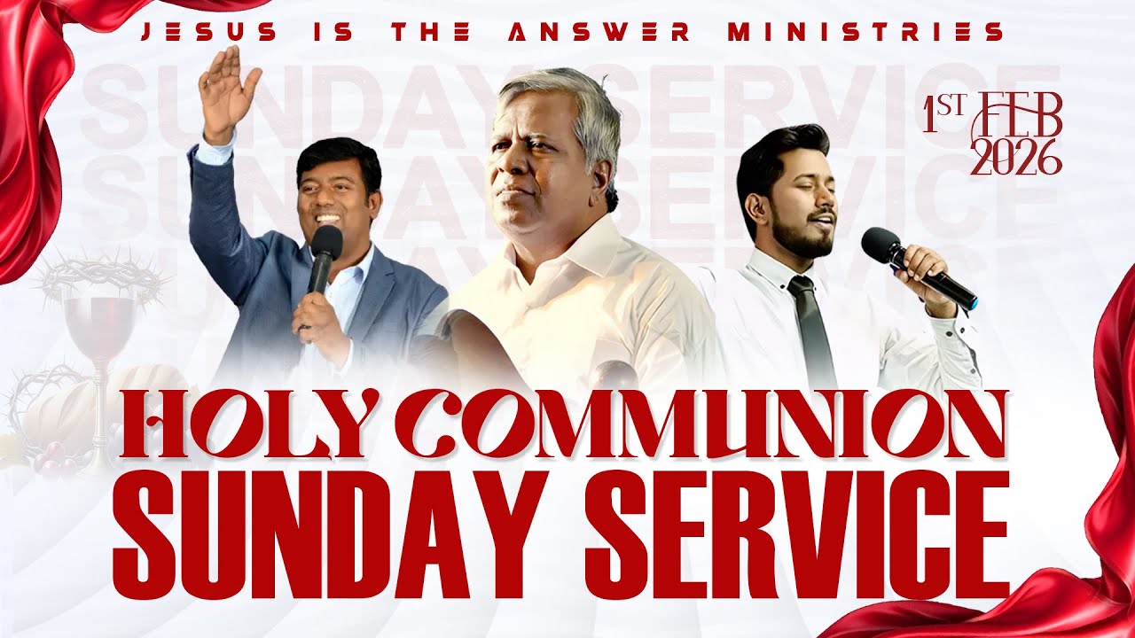 Holy Communion Sunday: Second Service (01.02.2026) at JAM Tabernacle (A Full Gospel Church) ||