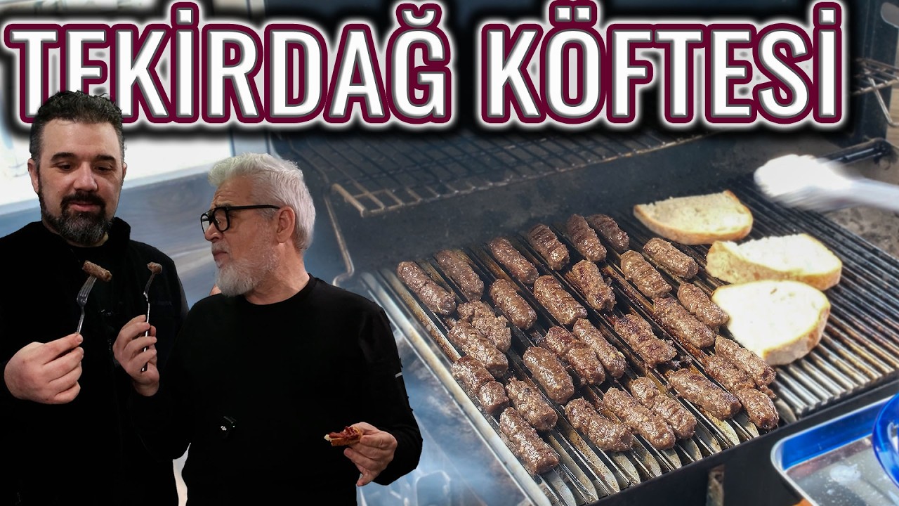 TAM ÖLÇÜLÜ TEKİRDAĞ KÖFTESİ VE MEŞHUR SOSU (Kasap Mehmet'ten Tekirdağ Köftesi Tarifi )