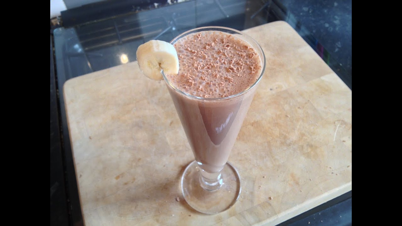 CHOCOLATE PEANUT BUTTER MILKSHAKE