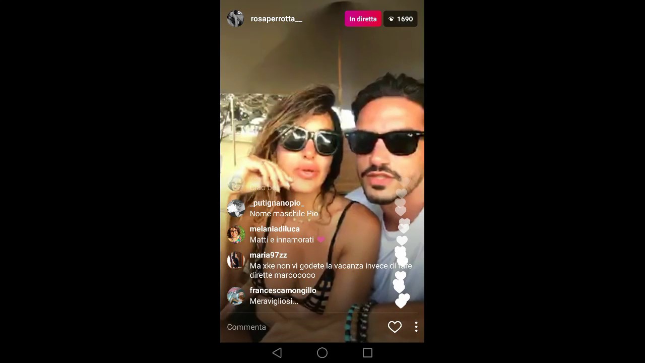 Rosa Perrotta e Pietro Tartaglione a Formentera - Diretta 6 luglio