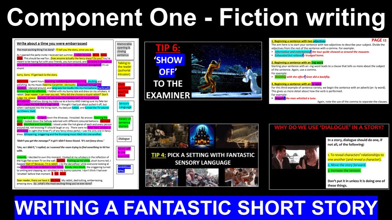2025 Writing a Fantastic Short Story! GCSE English Language