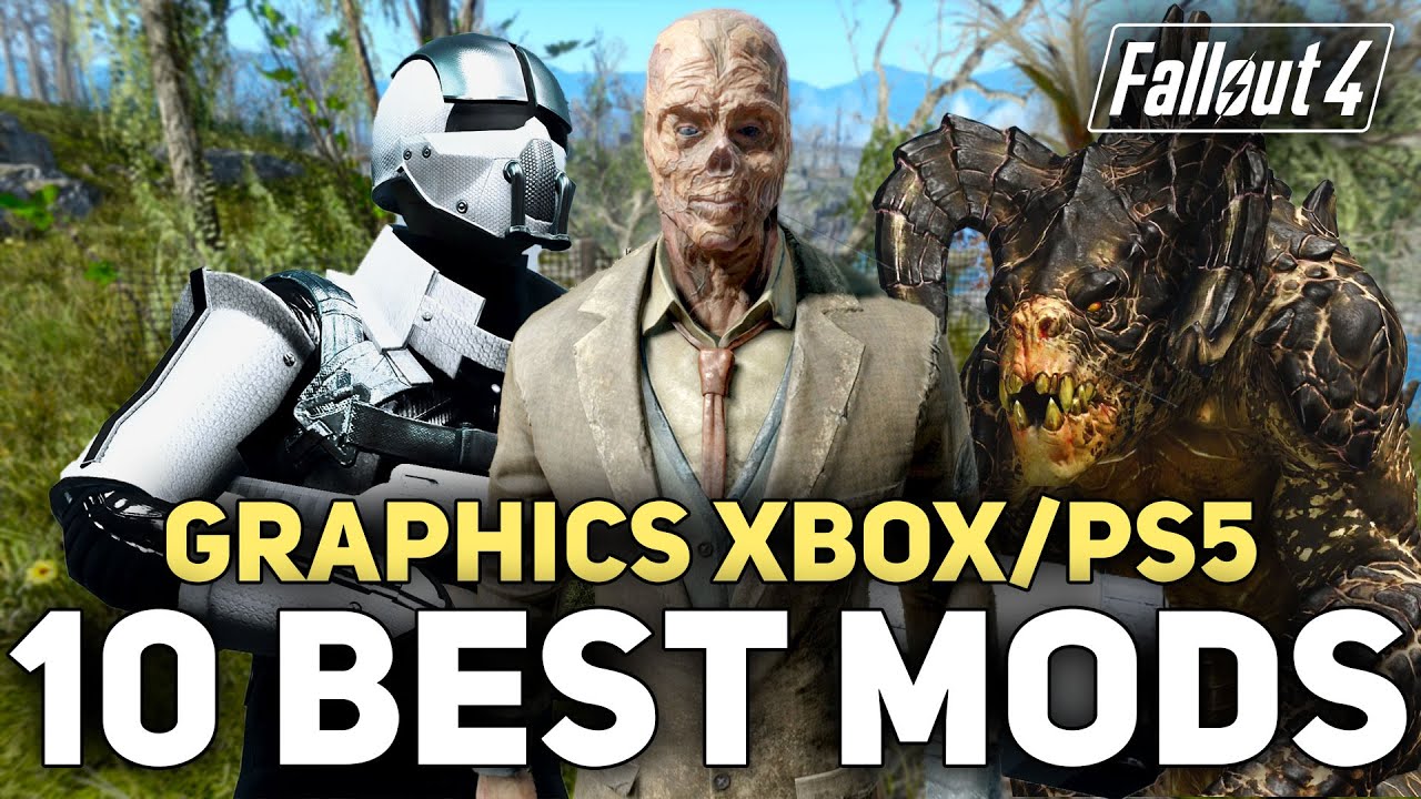 Best Realistic Graphic Mods For Xbox 2024 (Weapons, Enemies) Fallout 4 Next Gen Update