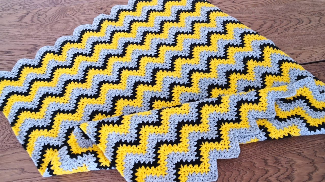 ZigZag Bebek Battaniyesi Yapımı