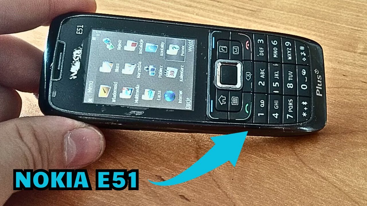 Nokia E51 &ndash; Recenzja, Dzwonki, Gry, Demontaż (2007)