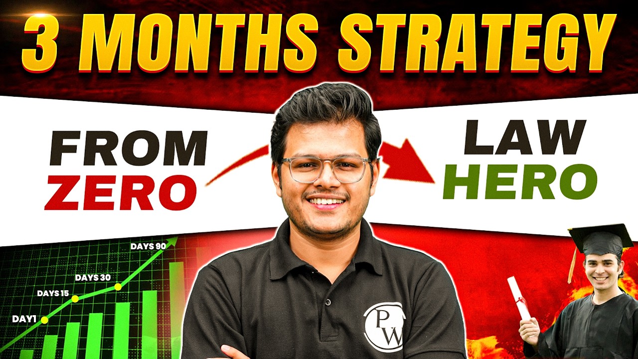 CA Foundation Sep 2025 Business Laws 3 Months Strategy | In 90 Days From Zero To Law Hero Tricks! 🔥