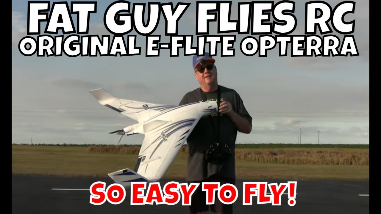 MOTHBALL FLEET RESCUE! E-FLITE OPTERRA 2M WING by FGFRC #aviation #rc