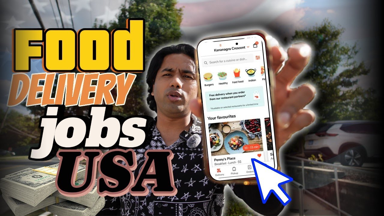 How Much Is a Delivery Driver Salary in usa 2025 ? Food Delivery Job in USA | Doordash/Grubhub/uber