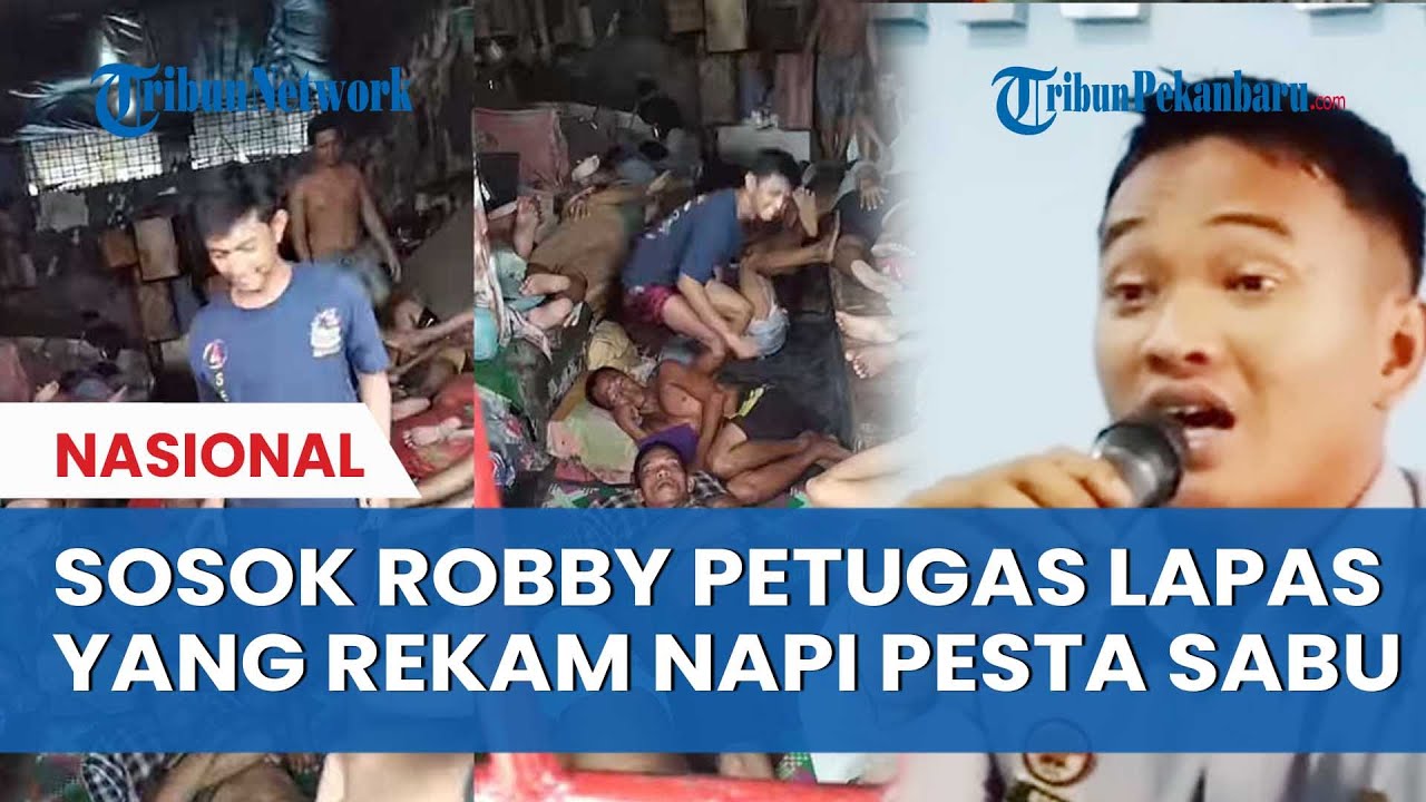 SOSOK Robby Adriansyah Petugas Lapas Tanjung Raja Rekam Napi Diduga Pesta Sabu, Kini Dimutasi