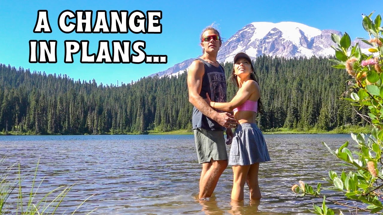 VAN LIFE COUPLE GOES ON SOLO ADVENTURES AT MOUNT RAINIER NATIONAL PARK (Part 1 of 2)