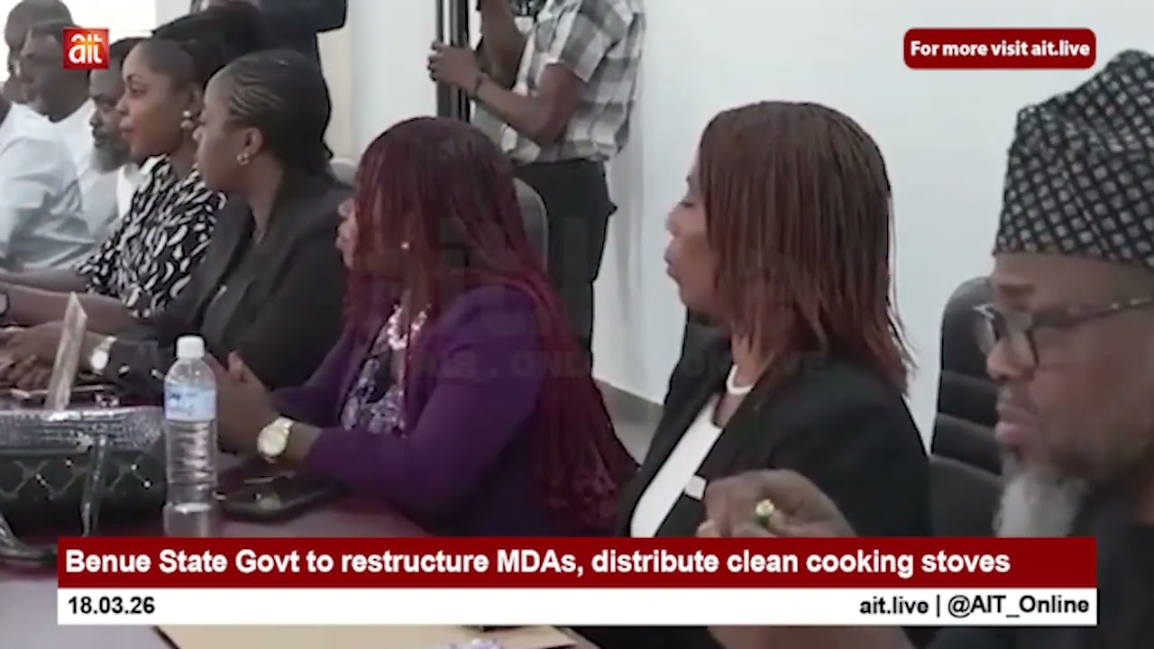 Benue State Govt to restructure MDAs, distribute clean cooking stoves