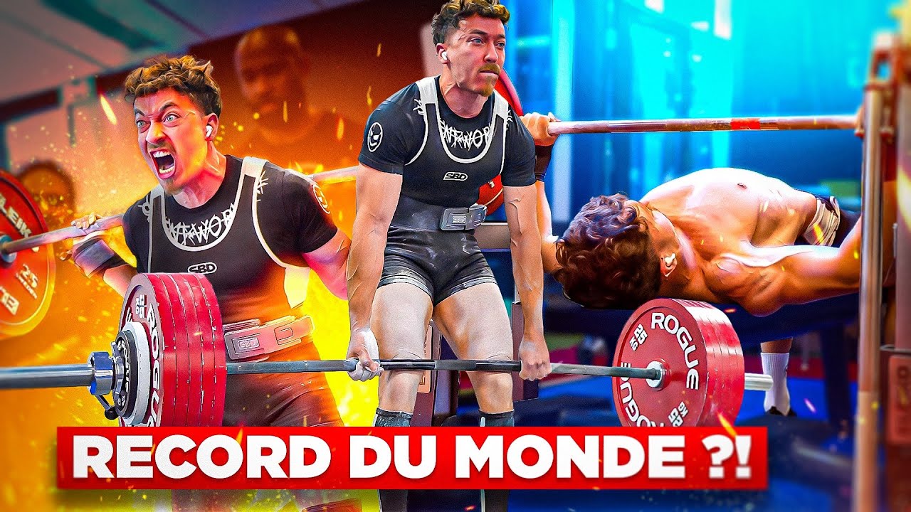 J'AI EXPLOSÉ LE RECORD DU MONDE (avec un deadlift à 290kg)