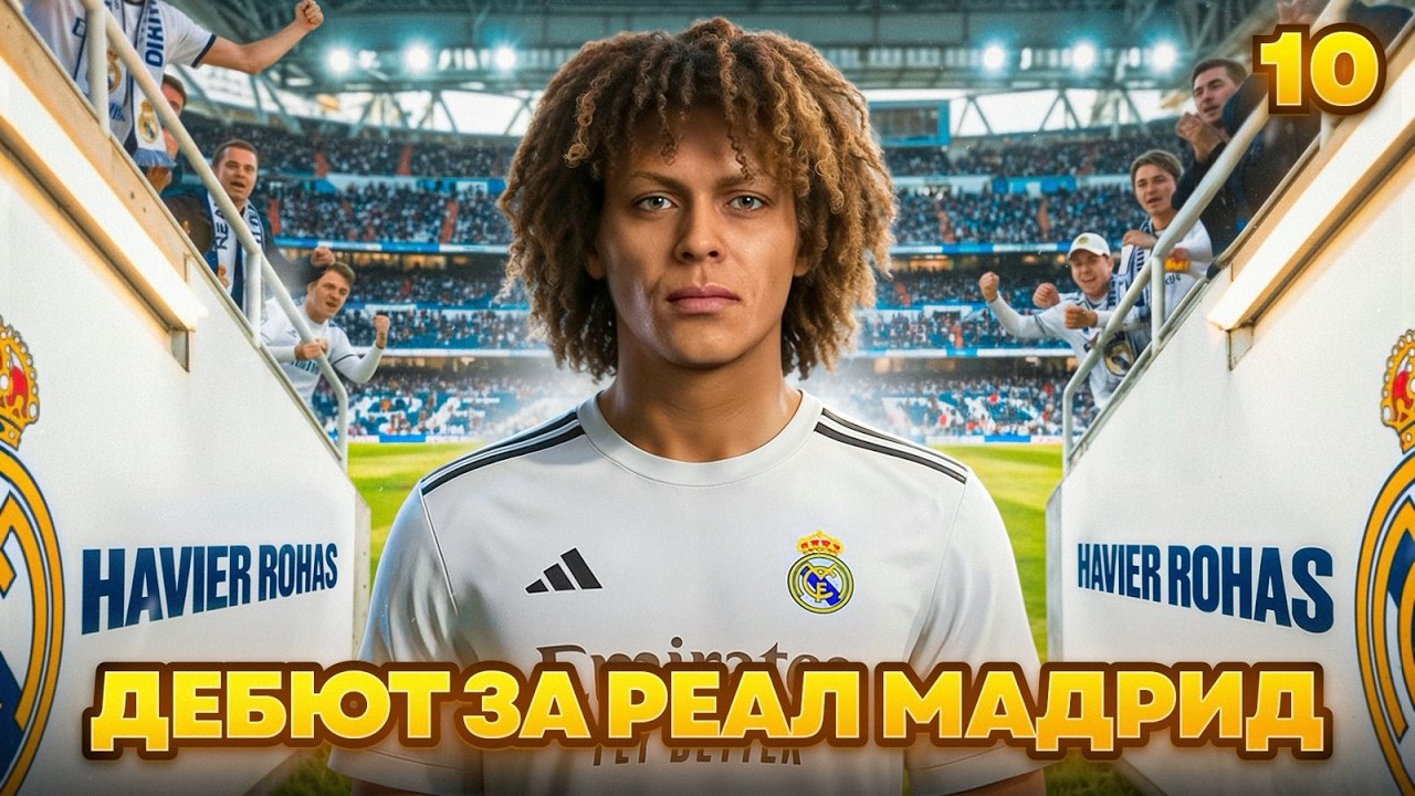 🔥ДЕБЮТ РОХАСА ЗА РЕАЛ МАДРИД ! ПЕРВЫЕ ГОЛЕВЫЕ ДЕЙСТВИЯ - КАРЬЕРА ЗА ИГРОКА В FC 26 #10